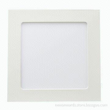 Small Size of Square LED Panel Light, 120 x H13 w/6W Total Power High, CRI>80 and >90% Power Factor
